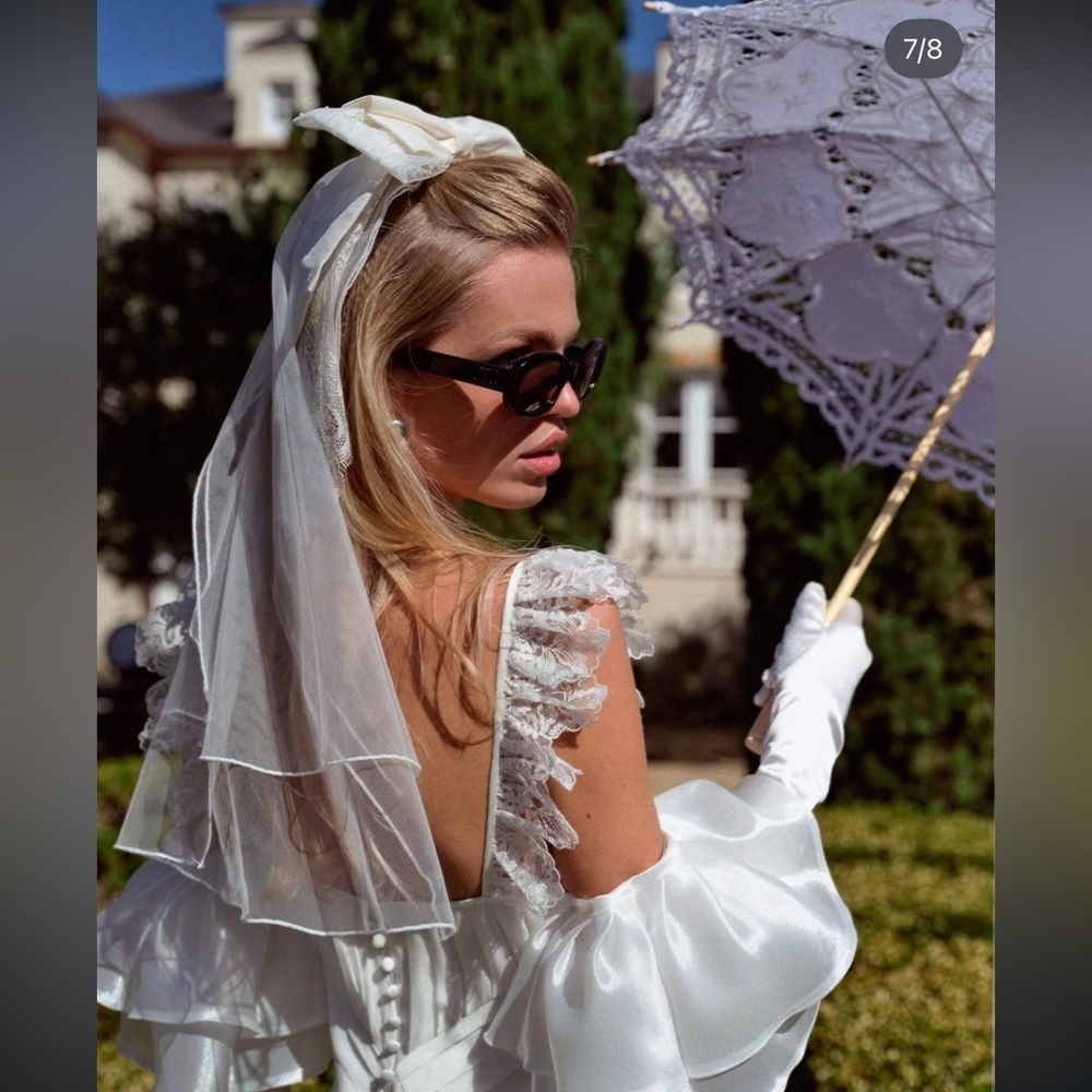 For Love & Lemons bridal veil